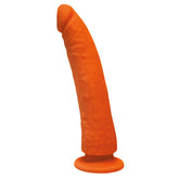 Lucky Pierre Orange Silicone Dildo